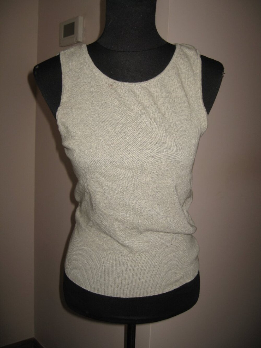 rhodo lirion open back sleeveless knit tie top size 0 / S